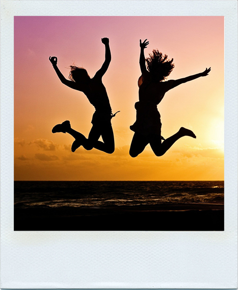 Fête inssouciance bonheur danser plage